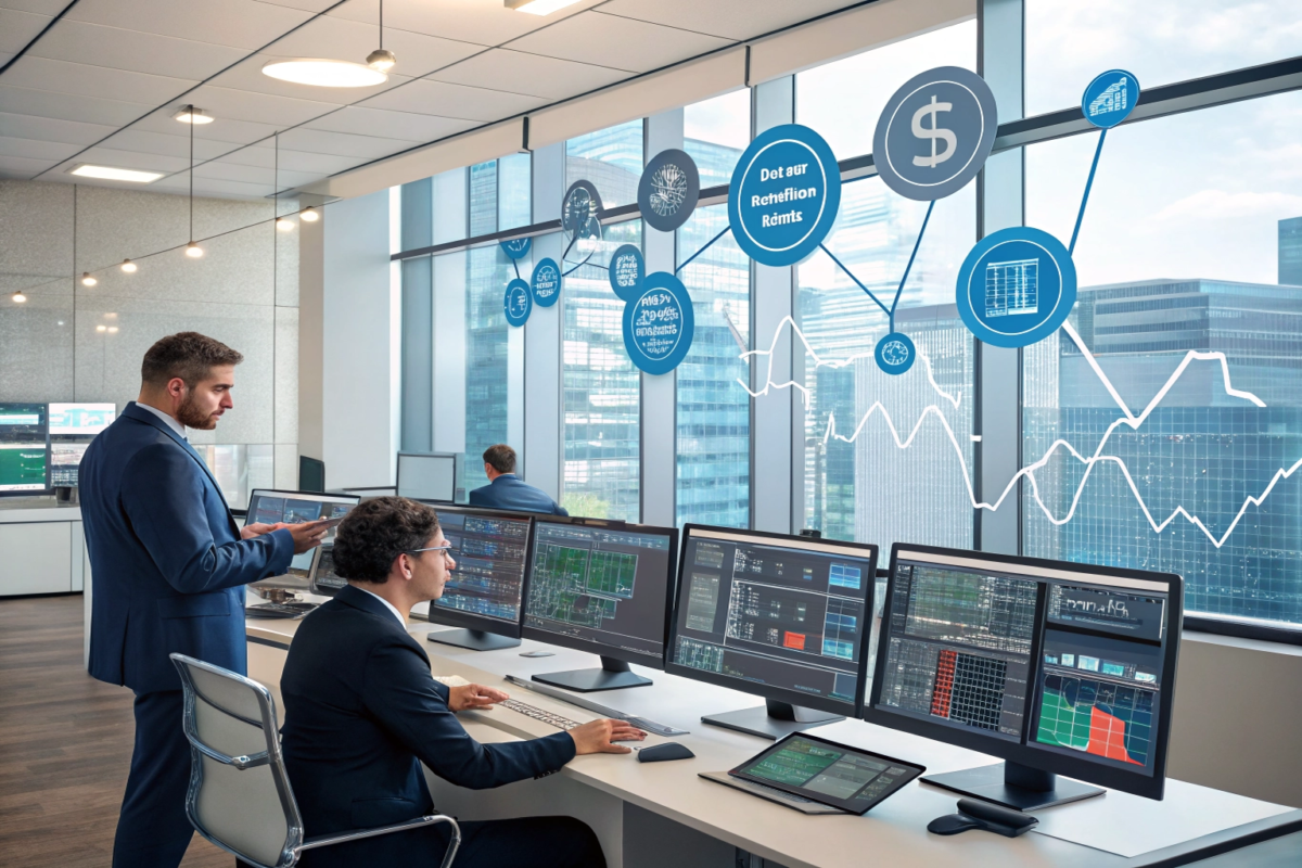 Forex brokerage operations managed with backoffice software